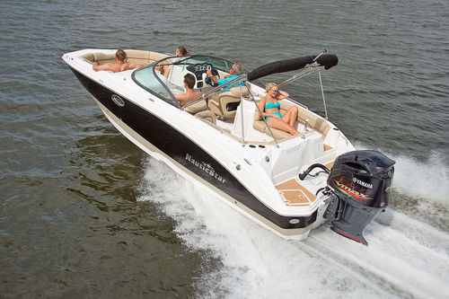 Deck-boat fueraborda - 243 DC - Nautic Star Boats - con doble consola / bow-rider / open