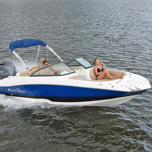 Deck-boat fueraborda - 203 DC - Nautic Star Boats - con doble consola / bow-rider / open