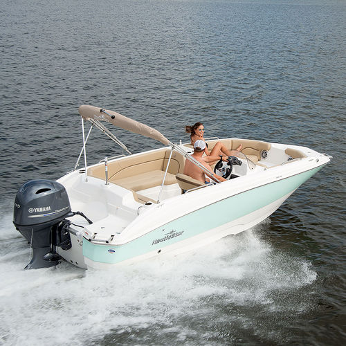 Deck-boat fueraborda - 193 SC - Nautic Star Boats - bow-rider / open / con consola lateral