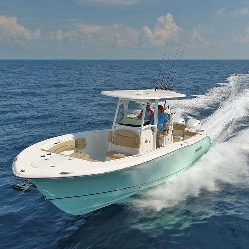 Barco open fueraborda - 28 XS - Nautic Star Boats - bimotor / con consola central / de pesca deportiva