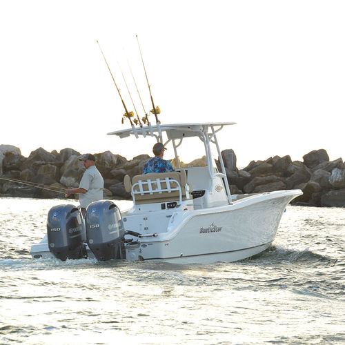 Barco open fueraborda - 25 XS - Nautic Star Boats - bimotor / con consola central / de pesca deportiva