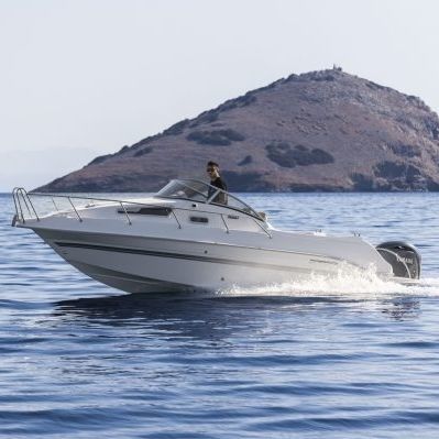 Cabin-cruiser fueraborda - 660 - Drago Boats - open / 6 personas máx. / con solárium