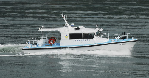 Barco profesional barco de vigilancia - 14M Patrol Boat - Lung Teh Shipbuilding - intraborda / de aluminio