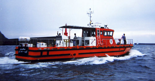 Barco profesional barco de bomberos - 19M - Lung Teh Shipbuilding - intraborda / de aluminio