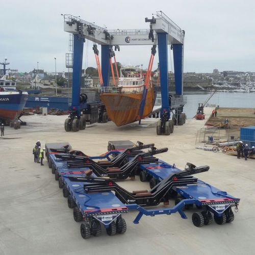 Remolque de manipulación - FBT 220 - CIMOLAI TECHNOLOGY SPA - de transporte pesado / para astillero naval / autopropulsado
