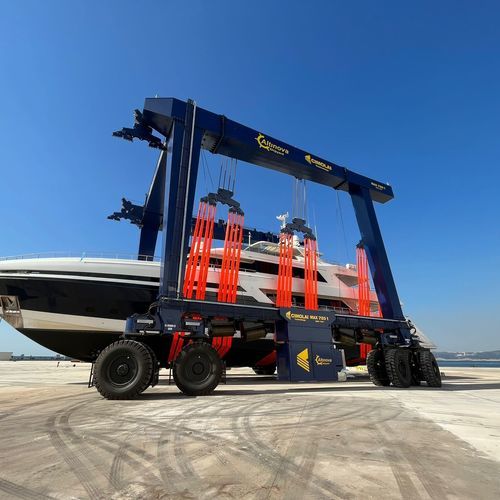 Travel lift controlado a distancia - MBH 720 - CIMOLAI TECHNOLOGY SPA - para cargas pesadas