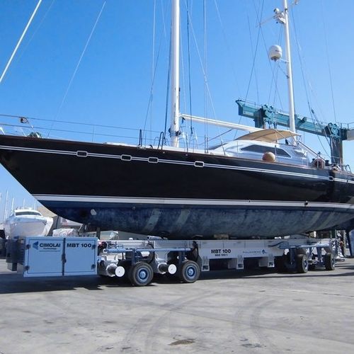 Remolque para trabajos pesados - MBT 100 - CIMOLAI TECHNOLOGY SPA - para astillero naval / hidráulico / autopropulsado