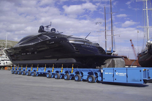 Remolque de manipulación - 300 A - CIMOLAI TECHNOLOGY SPA - para astillero naval