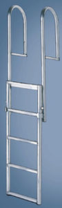 Escalera para pantalán - LIFTING - International Dock Products, Inc. - telescópica / retráctil / de baño