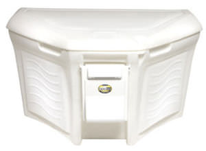 Caja de almacenamiento para pantalán - HYDROLOCKER - HyPower - de polietileno