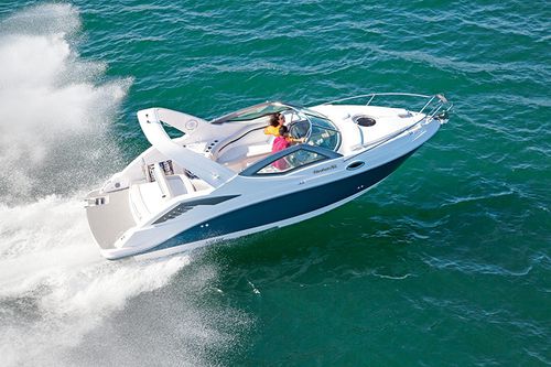 Cabin-cruiser intraborda - 265 - FIBRAFORT BOATS BRAZIL - con consola lateral / open / de fibra de vidrio