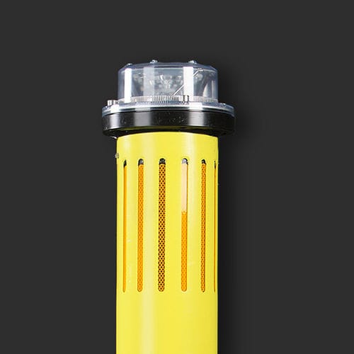 Luz de señalización para marca de peligro aislado - SBFL 160 - Sabik Marine - para boya / LED / amarilla