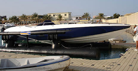 Ascensor de barcos - M730 - Airberth - flotante