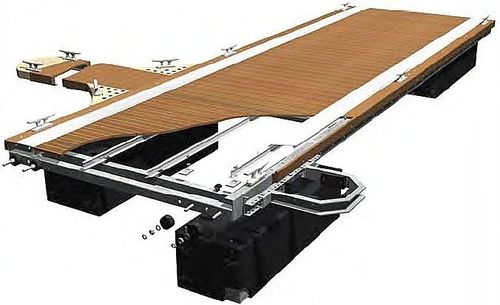 Pantalán flotante - Solent Marine - modular / de amarre / para puerto deportivo