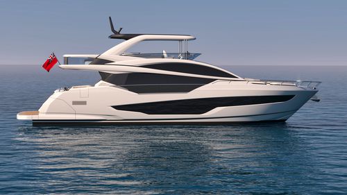 Yate a motor de crucero - 72 - Pearl Motor Yachts Limited - con fly / con 4 camarotes / con 10 literas