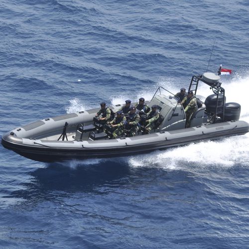 Barco profesional fueraborda - X2K Special Force - North Sea Boats - embarcación neumática semirrígida / anfibio