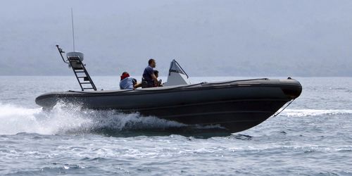 Barco profesional barco de vigilancia - X7.5 - North Sea Boats - fueraborda / embarcación neumática semirrígida / anfibio