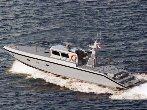 Barco profesional barco de vigilancia - X19 COMBAT - North Sea Boats - hidrojet intraborda / anfibio