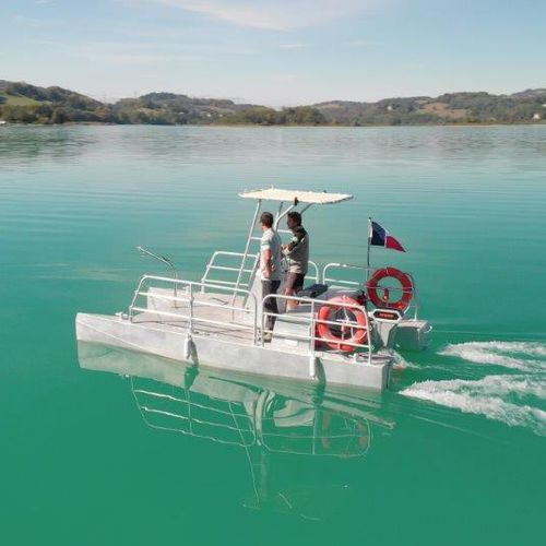 Barco profesional barco de vigilancia - WEPRO 500 - BORD A BORD - barco de trabajo / barco de pasajeros / barco de investigación científica