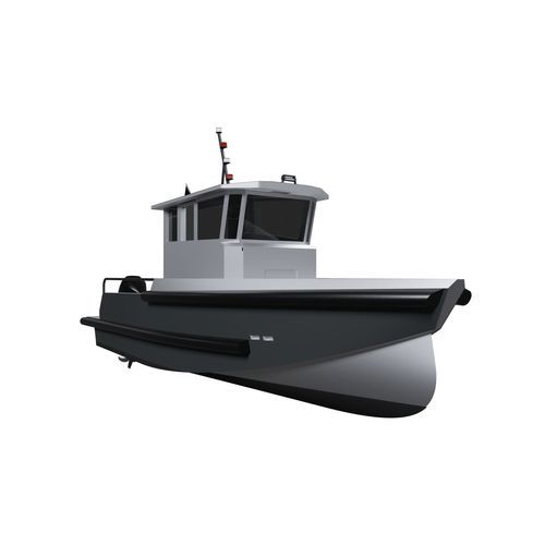 Barco profesional barco de pasajeros - PIXSEA PRO 750 RS - BORD A BORD - embarcación de apoyo al buceo / fueraborda / de aluminio