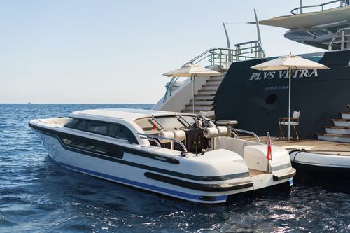 Runabout intraborda - L Limousine - Pascoe International - con doble consola / open / 14 personas máx.