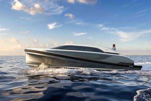 Runabout intraborda - SOLAS Limousine - Pascoe International - open / de salvamento / 14 personas máx.