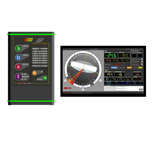 Sistema hidráulico para quilla pendular - CKM Canting Keel Manager - OCEAN DATA SYSTEM - para quilla retráctil / para yate / para velero