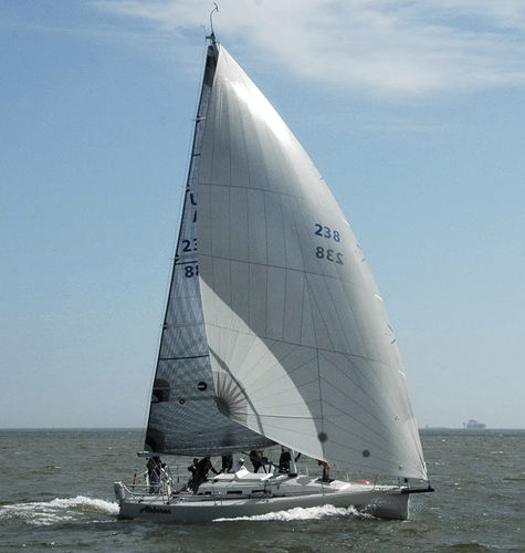 Spinnaker simétrico - UK-Halsey International - code 0 / para velero de carrera