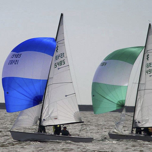 Vela mayor - Lightning - UK-Halsey International - spinnaker / para monotipo