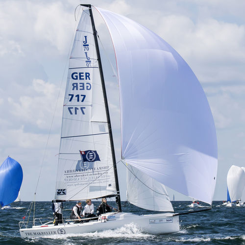 Code 0 - PHRF  - UK-Halsey International - para barco de quilla monotipo de deporte / corte triradiale / J70