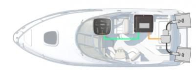Sistema de trim para barco - ACS A - Mente Marine