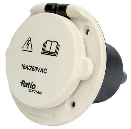 Enchufe para pantalán - MP16-10-K - Ratio Electric BV - hembra