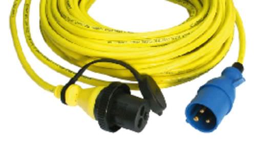 Cable eléctrico - MP16 10A/250V - Ratio Electric BV - para pantalán / marino