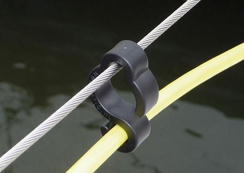 Gancho para barco - 70038 - Ratio Electric BV - en forma de S / para cable eléctrico para pasamano