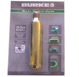 Cartucho de CO2 para chaleco salvavidas inflable - Recharge Kits   - Burke