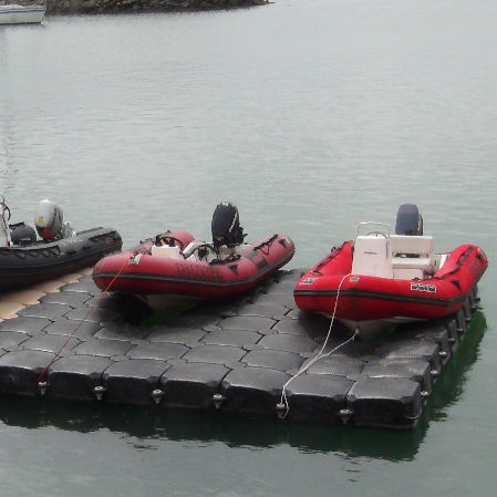 Pantalán flotante - Cubisystem - modular / de amarre / de barco
