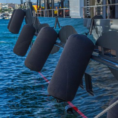 Defensa para yate - MEGA  - DockAdd Marine Equipment - cilíndrica / hinchable