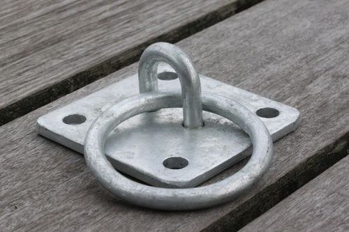 Anillo de amarre - DockAdd Marine Equipment - redondo / de acero galvanizado