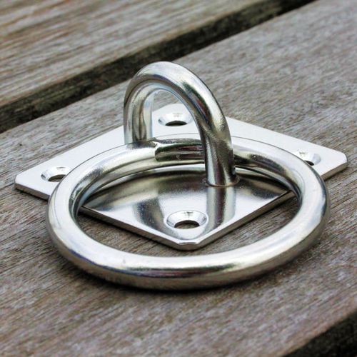 Anillo de amarre - 304  - DockAdd Marine Equipment - redondo / de acero inoxidable