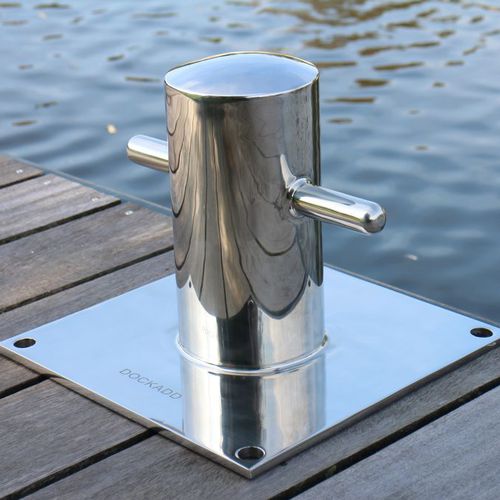 Bolardo de amarre para puerto deportivo - 140 - DockAdd Marine Equipment - para pantalán / en cruz