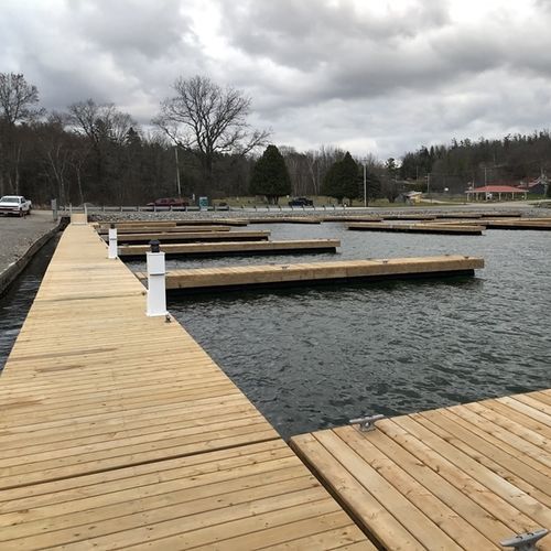 Pantalán flotante - CONOLIFT - de amarre / para puerto deportivo / de polietileno