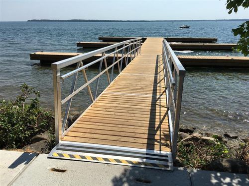 Pasarela para puerto deportivo - CONOLIFT - manual / de aluminio