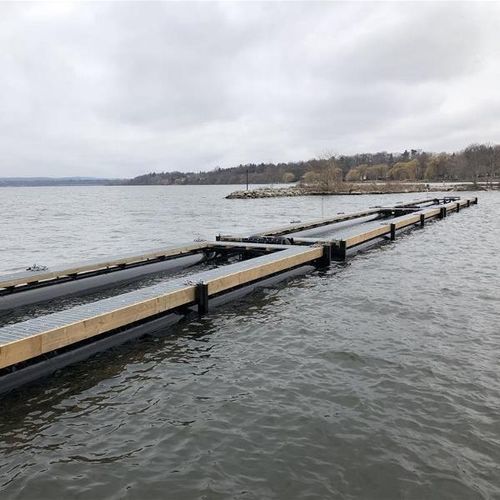 Rompeolas flotante - CONOLIFT - de acero