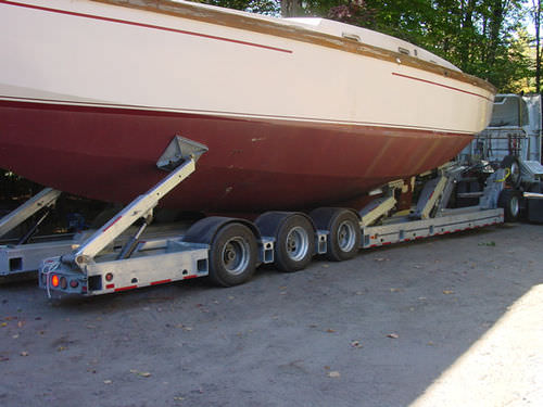 Remolque de transporte pesado - OTR-30  - CONOLIFT - para velero / hidráulico