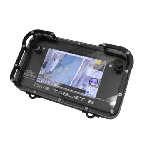 Sistema de guía y localización para buceo con sonar - DIVE TABLET 2 - Shark Marine Technologies