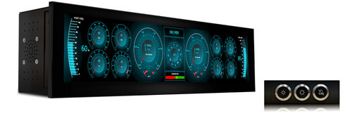 Indicador de nivel - 4160 - Oceanic Systems - para barco / analógico / para motor
