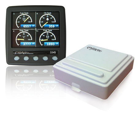 Visualizador para barco - 3340 - Oceanic Systems - para velero / multiusos / digital