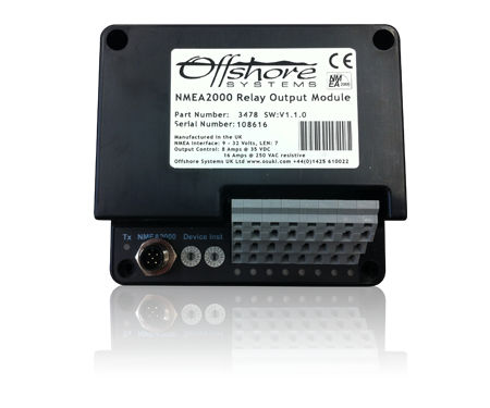 Indicador de potencia - 3478 - Oceanic Systems - para barco / con pantalla LED / LED