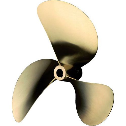 Hélice para barco - HYDRAPOISE 3.55 - MAUCOUR FRANCE - de paso fijo / línea de eje / 3 palas