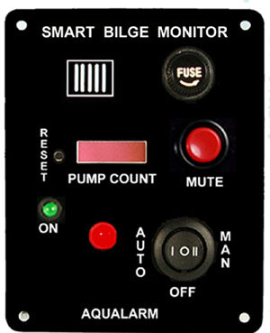 Panel de mando y control para barco - AQUALARM - de achique / con alarma
